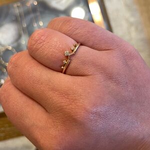 Kendra Scott 14K Rose Gold Michelle Ring size 8